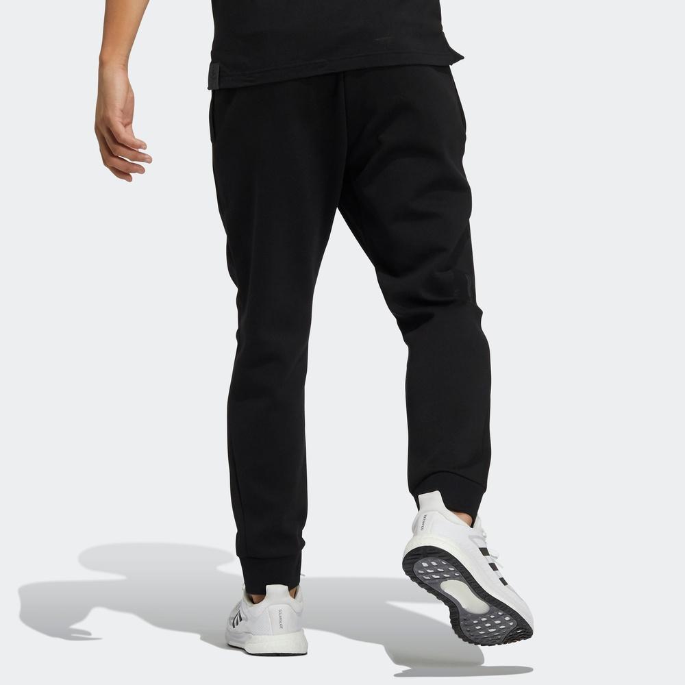 adidas Solid Color Small Logo Track Pants Men Bottoms Black H39255
