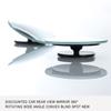 1* Blind Spot Mirrors Round  Glass Convex 360° Side Rear View Mirror for Car