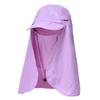 Foldable Quick Drying Waterproof 360° Visor Hat Baseball Cap Shawl Sun Hats Outdoor Unisex Summer Dual Use Cap
