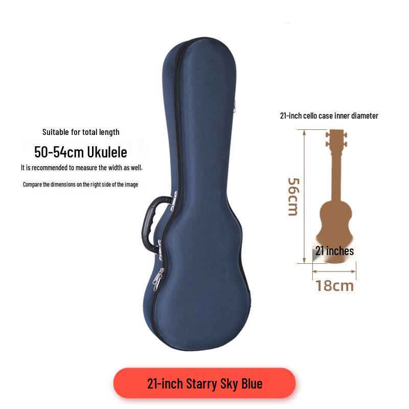 

21 , 23 , 26 Reinforced Ukulele Case - Double Shoulder Backpack Confirm Size, Without Ukulele