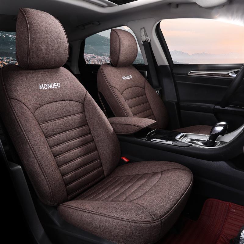 Ford Mondeo Linen Car Seat Cover for Five-Seater – All-Season Full Surround