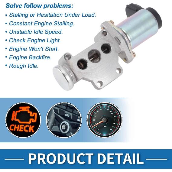 Ventil volnoběžného vzduchu pro Nissan Frontier 1998-2004 pro Nissan Xterra 2000-2004 Nahrazuje č. 237813S510 IACV Volnoběžný motor Ventil volnoběžného vzduchu