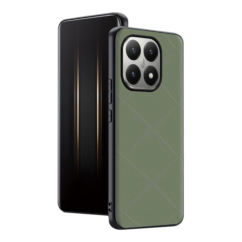 For Xiaomi 15T Case X-Patterned TPU PU Leather PC Anti-Drop Phone Cover