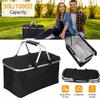 Foldable Picnic Food Bag 30L Thermal Insulated Bag Trunk Storage Box Insulation Storage Basket Car