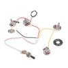 Electric Guitar Wiring Harness Kit 3 Way Toggle Switch 500K Pots Guitar Prewired Wire Harness for LP Guitars