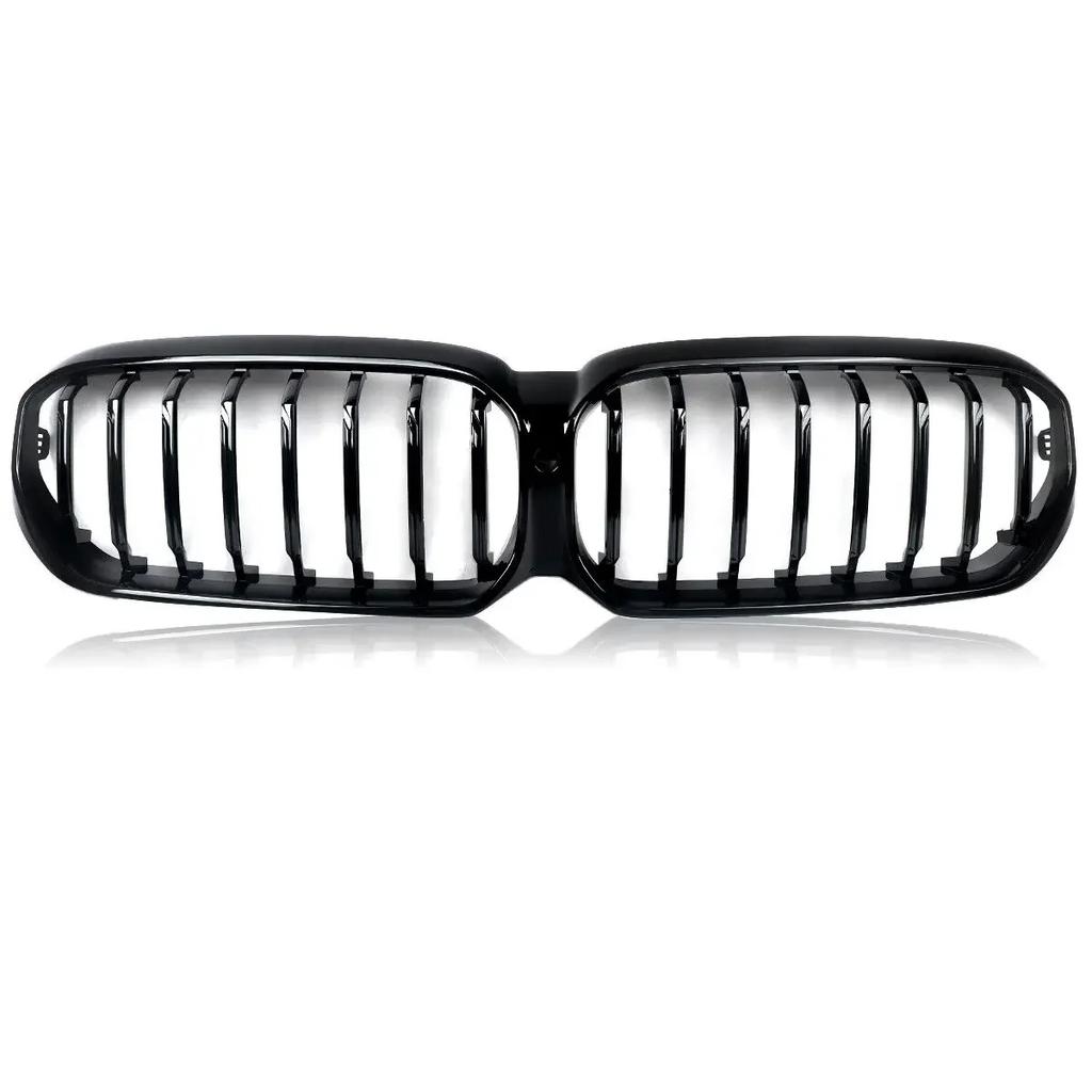 Glossy Black Front Bumper Kidney Grille Grill For BMW G30 G31 5 Series 2021-2023 FY6