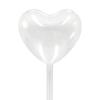 Heart Shape Watering Bulb Planter Insert Clear Self Watering Bulb Slow Release Automatic Plant Watering Device for Houseplants Outdoor Plants