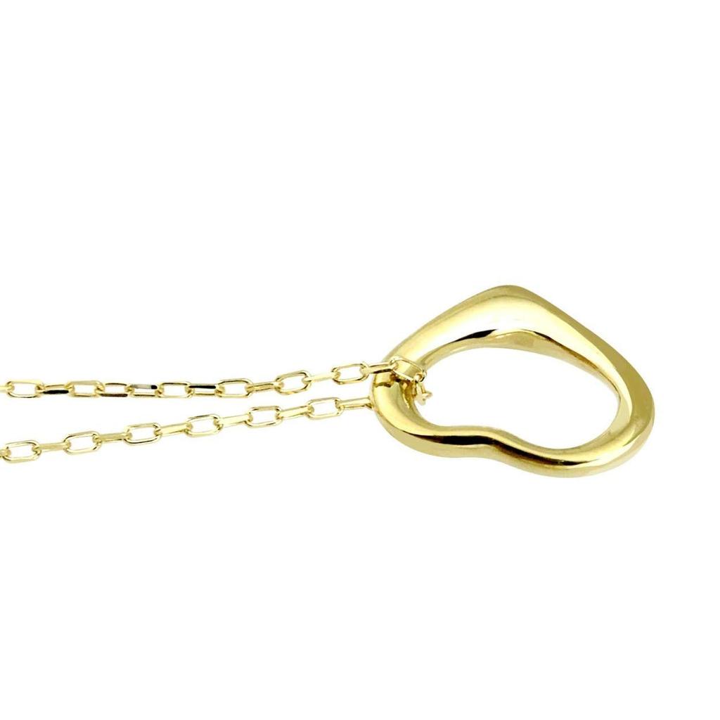 Sears Open Heart 18K Yellow Gold Necklace sp56-0002-yg