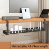 Extendable Cord Hider Raceway Sturdy Cable Tray  No Punching Storage Accessories