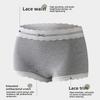 Women's Spring and Autumn New Pure Cotton 10A Antibacterial Extended Crotch Flat Angle Underwear