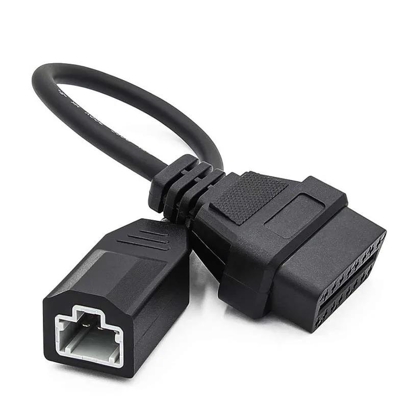 OBD 2 Cable for Hon-da 3pin OBD1 Adapter OBD2 OBDII for Hon-da 3 Pin To 16 Pin Connector Compatible Diagnostic Tool