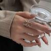 Exaggerated Daisy Flower Ring: Women's High-End, Versatile Open Finger Fashion Accessory