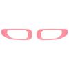 JeCar Car Front Bumper Fog Light Cover Lamp Hoods Decoration For Jeep Wrangler JL JT Gladiator 2018 Up Car Exterior Accessories