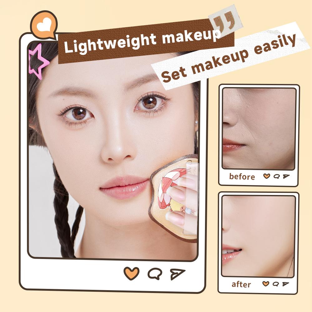 Puf Nou GECOMO Kapi Bara Puf de Pudră Modelare Drăguță Moale Umed și Uscat Pufuri pentru Pudră Liberă Pudră Cushion