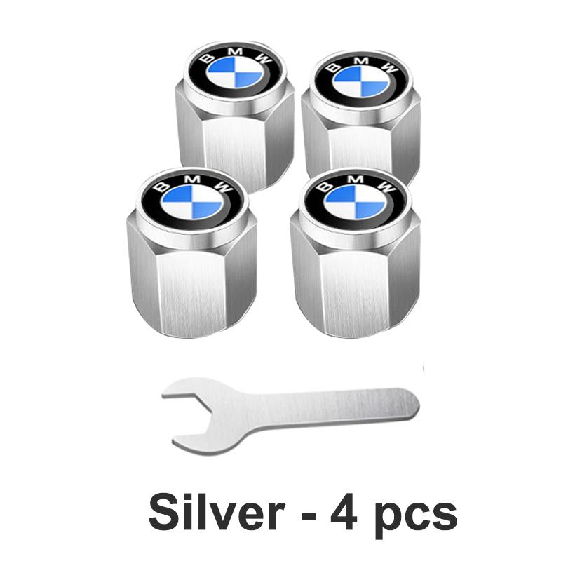 For BMW E30 E38 E39 E46 E60 E61 E90 X5 X6 E70 E83 F30 F32 Car Tire Valve Cap Metal Decoration Sticker Modification Accessories