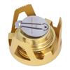 Portable Mini Picnic Stove Brass Spirit Burner for Outdoor Camping Hiking Backpacking BBQ