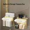 Cream White Multi-functional Storage Box with Lid