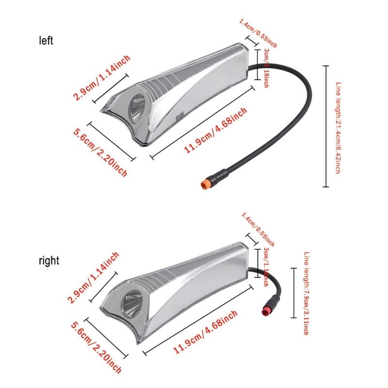 Scooters Headlight Rechargeable Front Light Upgraded Intelligent Scooters Light Night Commuting Essential