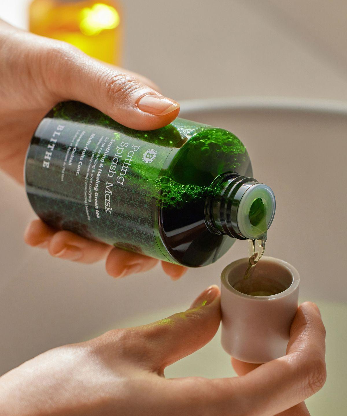 Patting Splash Face Wash Pack Green Tea 150ml