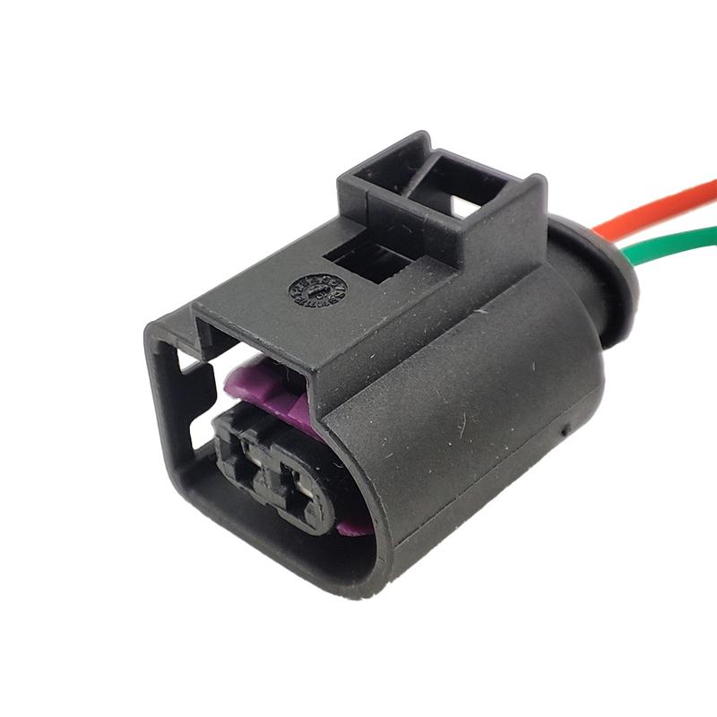 1/5/10Set 2 Pin 4D0971992 For VW Passat Golf Jetta For A3 A4 A5 A6 Q7 TT Horn fuel injector Plug Connector with Wire 4D0 971 992