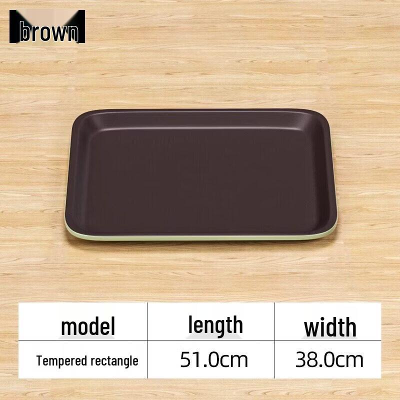 Japanese Style Rice Husk Rectangular Serving Tray