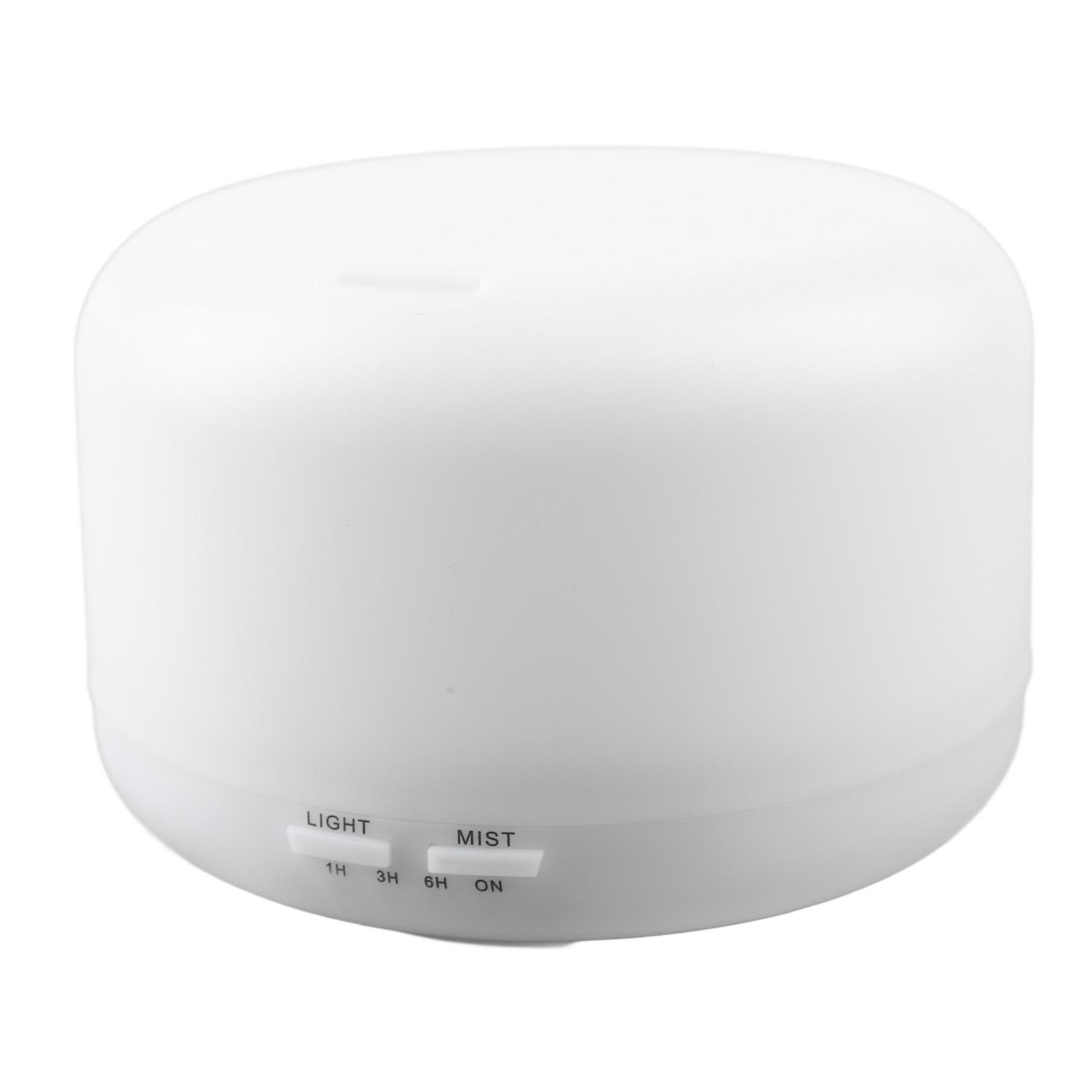 Ultrasonic Humidifier Quiet Auto Shutdown Remote Control Air Humidifier Fragrance Diffuser With Colorful Light 500ml DC5V