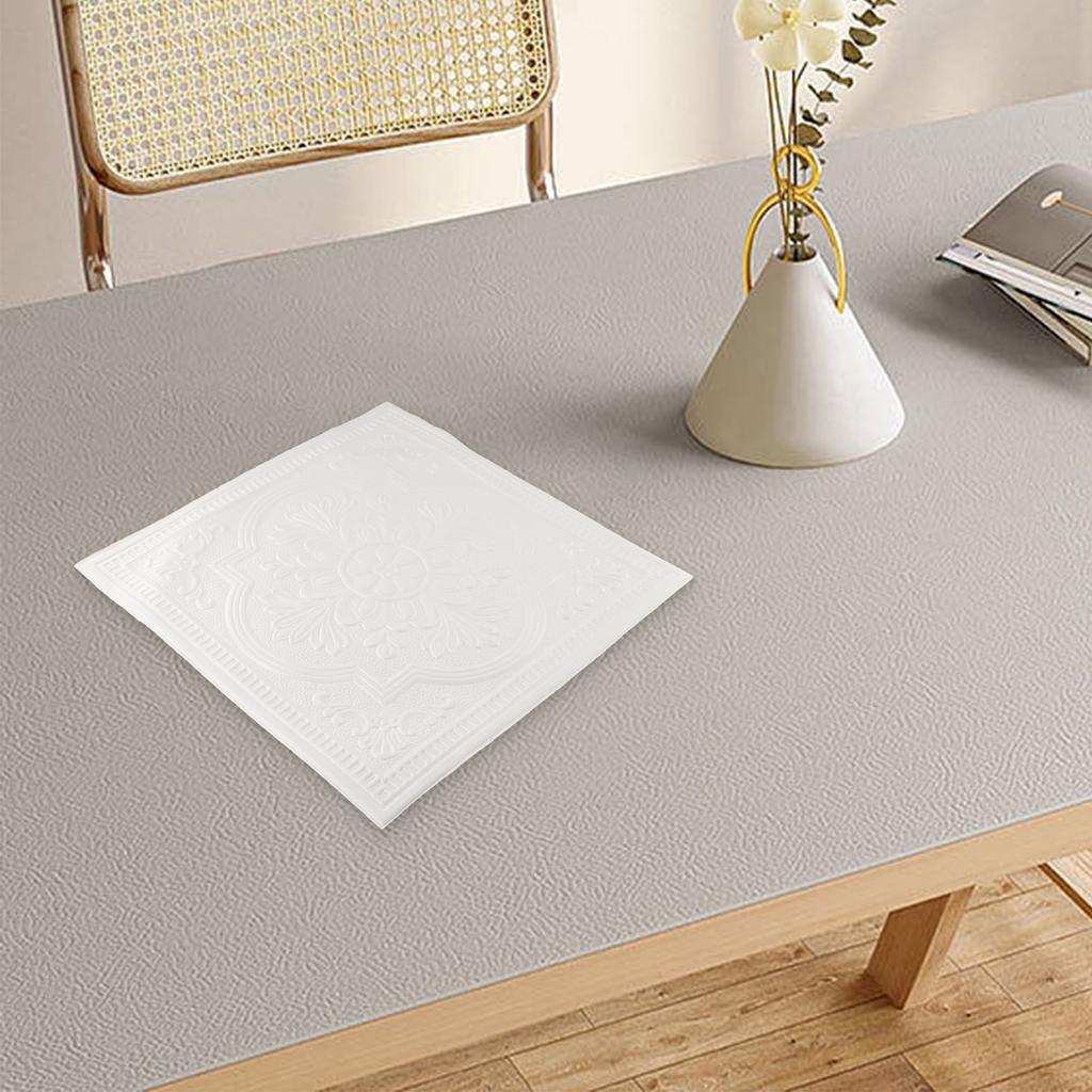 1 x 3D-Fliesen-Ziegel-Wandaufkleber, selbstklebende, wasserdichte Schaumstoffplatten-Tapete.