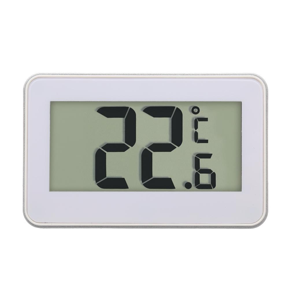 Digital LCD Refrigerator Thermometer Fridge   Thermometer with   Stand Magnet Frost Alert Home Use
