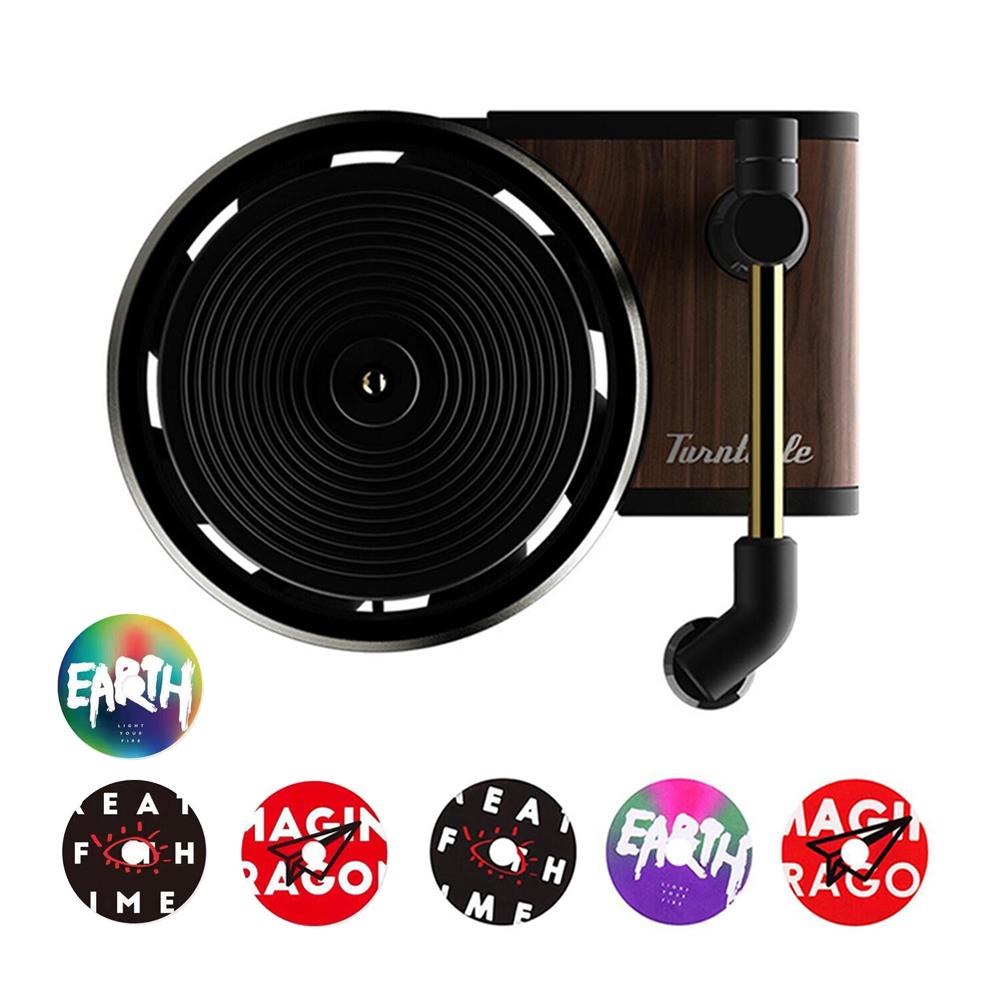 Creative Air Vent Outlet Aromatherapy Clip Spin Phonograph Car Air Freshener Vent Clip Deodorant Auto Decoration Accessories