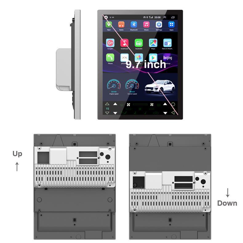 Vertical Screen Navigation System with Reverse Camera for 2014 Buick Regal