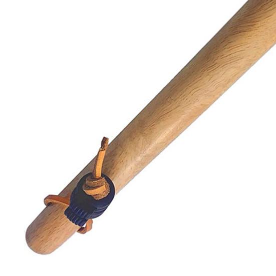 1 Set Round Stick Comfortable Grip Drop-resistant Non-cracking Exercise Wood Softball Baseball Glove