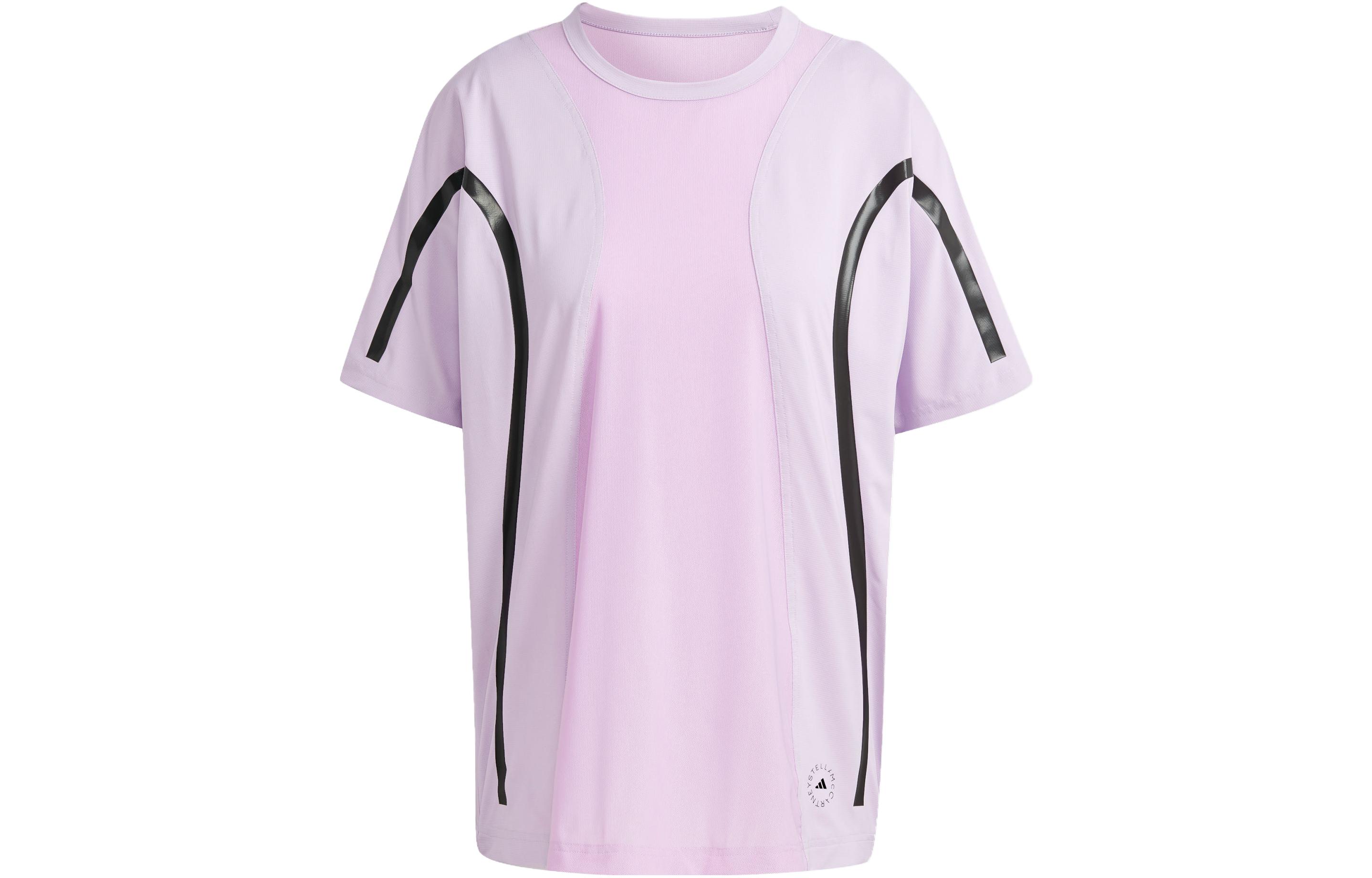 Adidas x Stella McCartney Running T Shirt Women s Pink Purple II3237 L