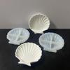 3D Shell Silicone Mold Diy Epoxy Resin Jewelry Dish Scallop Dish Storage Tray Drip Ocean Style Candlestick Plaster Mold