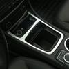 YUECHI CLA GLA W117 C117 ABS Matte Chrome Interior Accessories Center Storage Box Trim Ashtray Frame Accessories Mercedes-Benz A-Class 2013-2017