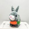 1Pc Realistic Bunny Toys Plush Electronic Stuffed Carrot Little White Rabbit Simulated Pet Walking Shaking Ears Educational Toy