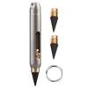 Graphite Alloy Eternal Pen Mini Titanium Alloy Non-sharpening Erasable Pencil Portable Key Pendant Pocket Pen Emergency Writing