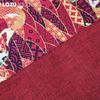 1PC LOZUJOJU Red Chinese Style Festive Retro Cotton and Linen Printed Table Runner for Dining Table Coffee Table Home Decor