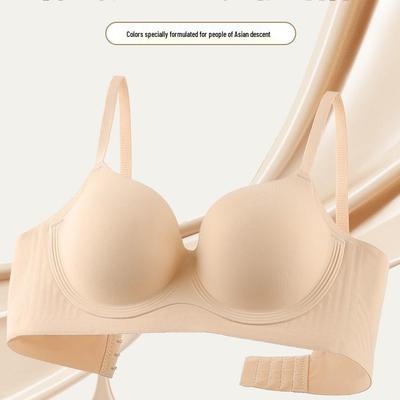 Super Thick 5CM Push-Up Bra for Small Busts - Red Cartoon Design