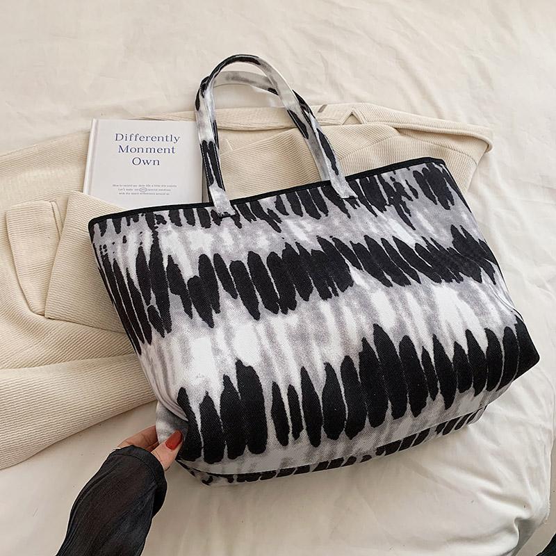 

Модная сумка Commute большой емкости, новые женские повседневные универсальные сумки через плечо, студенческие сумки для ноутбуков с принтом