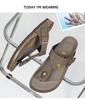 Ciabatte Sandali da Spiaggia Antiscivolo Resistenti all'Usura alla Moda da Uomo - Taglia Grande Scarpe Moda Casual da Esterno