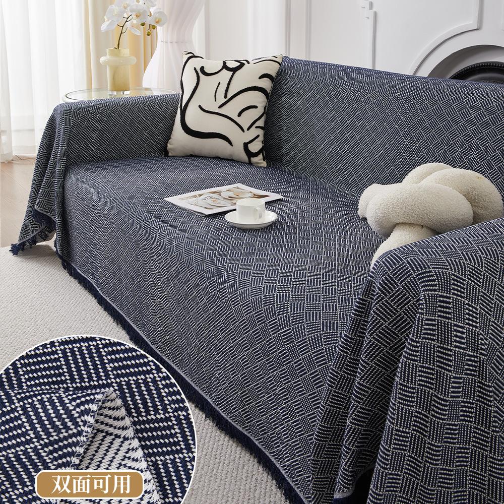 Neue Chenille Sofa Decke Mehrzweck Einfarbig Möbelbezug Sektionales Sofa Matte Sofa Handtuch Bezüge Heim Wohnzimmer Dekor