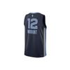 Nike Memphis Grizzlies Ja Morant Nein. 12 Fan Edition Swingman Basketballtrikot Herren Tops Marineblau DB3577-419