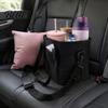Stable Drink Caddy for Road Trips Beverage Pouch with Adjustable Strap Reusable Waterproof 4 Cup Carrier Heavy Duty Tray Cups Holder Foldable