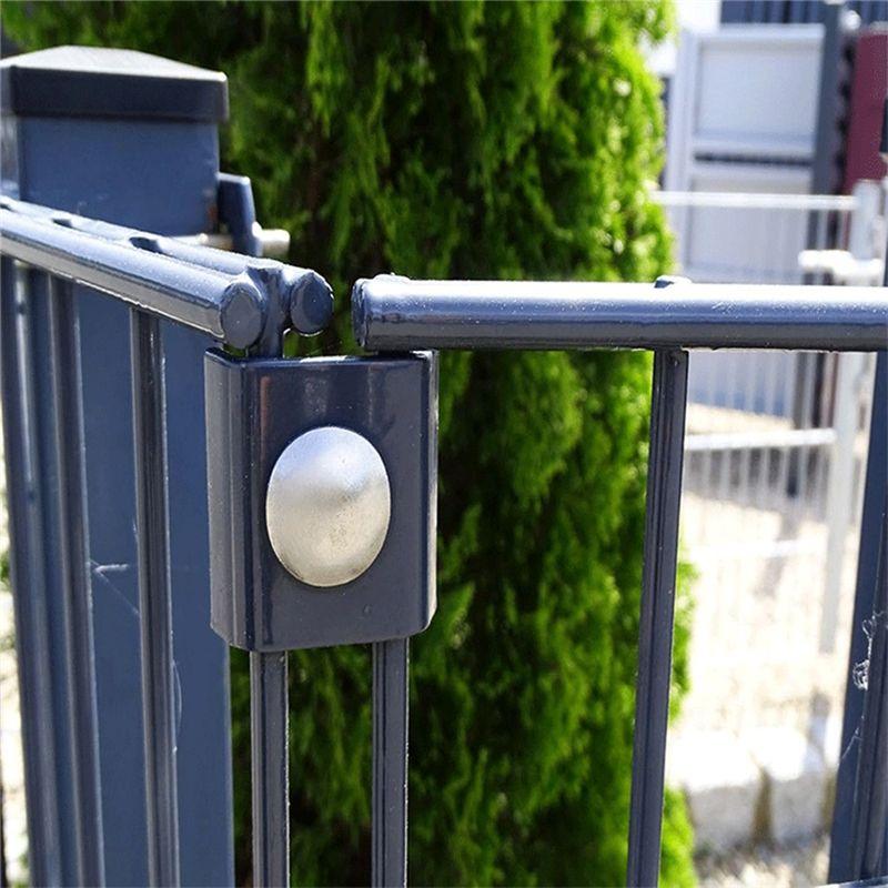 AEE4-Conector de Esquina Doble Barra Matasurcos Paquete de 10 - Conector de Malla para Cercas Ligeras y Pesadas Varilla de Conexión Matasurcos
