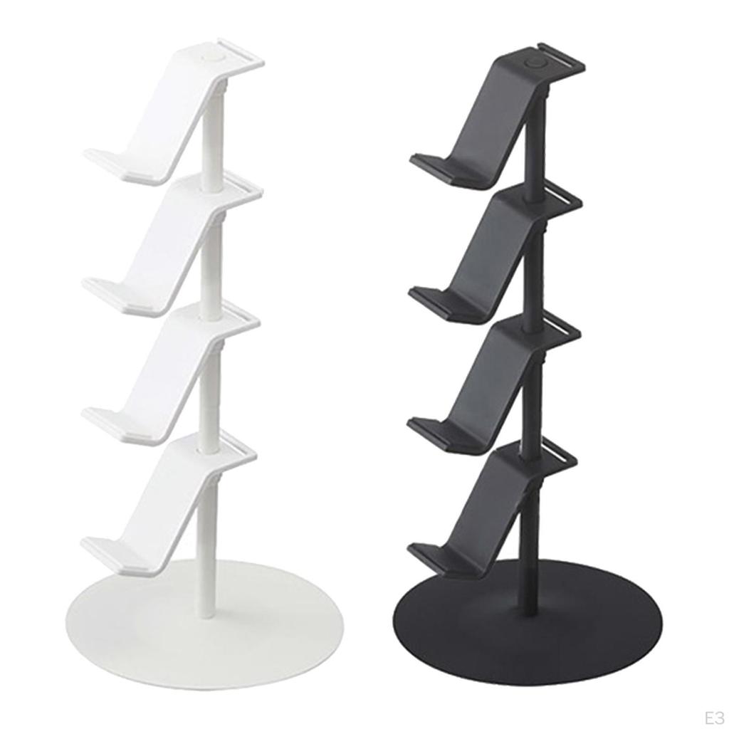 4 Tier Game Controller Stand Desktop Stable Base Storage Rack Headset Hanger Display