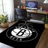 Brooklyn Nets Printed Carpet,Rug,for Office Chair Living Room Bedroom Kitchen Room Decor Gifts.