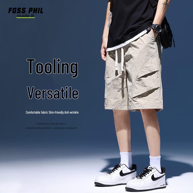 Foss Phil Men s Summer Ice Silk Cargo Shorts 9906 M