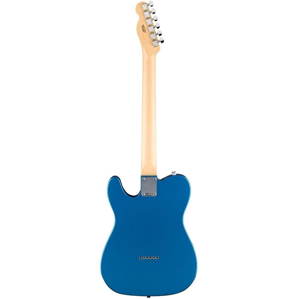 Fender Standard Telecaster® Electric Guitar, Maple Fingerboard, White Pickguard, Aqua Marine Metallic, with Soft Case.