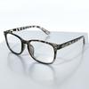3PCS Fashionable Square Shaped Eyeglasses Suitable for Women and Men with Clear Frame Decoration Lenses Perfect for Computer Use