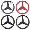 1Pcs ABS Car Front Grille Badge Decal Cover Emblem For Mercedes Benz W204 W205 W210 W211 W212 W213 C E Class GLA GLK ML GLC GLE PB8